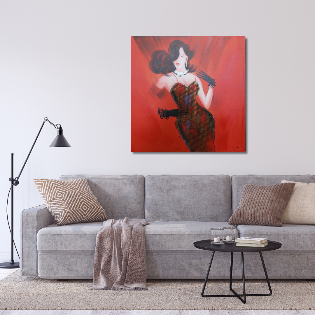 Red lady