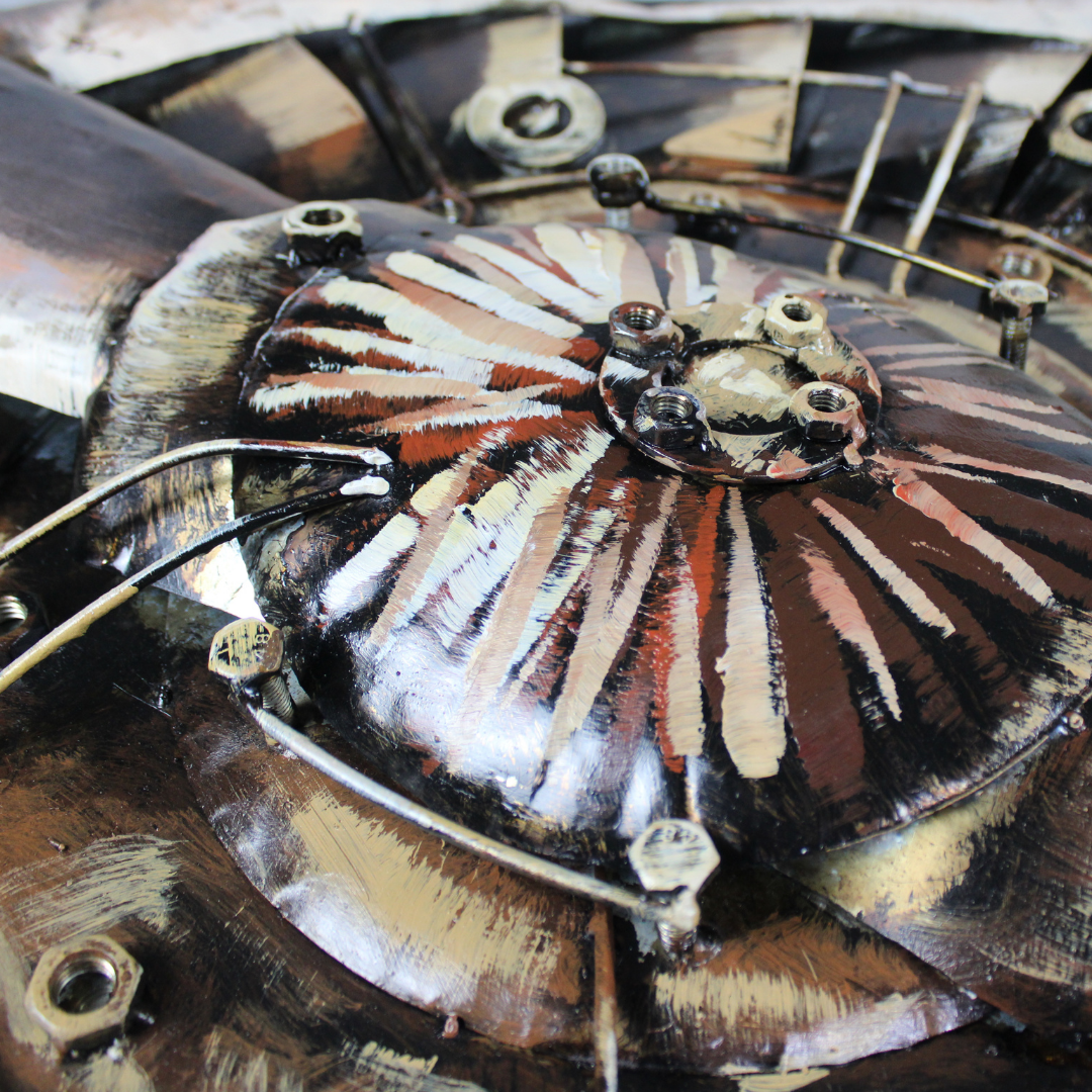 3D Schilderij Metaal - Propellor – 70x140cm