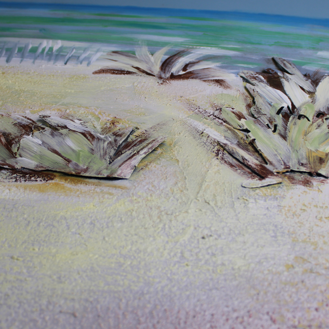 3D Schilderij Metaal - Zeezicht – 60x150cm