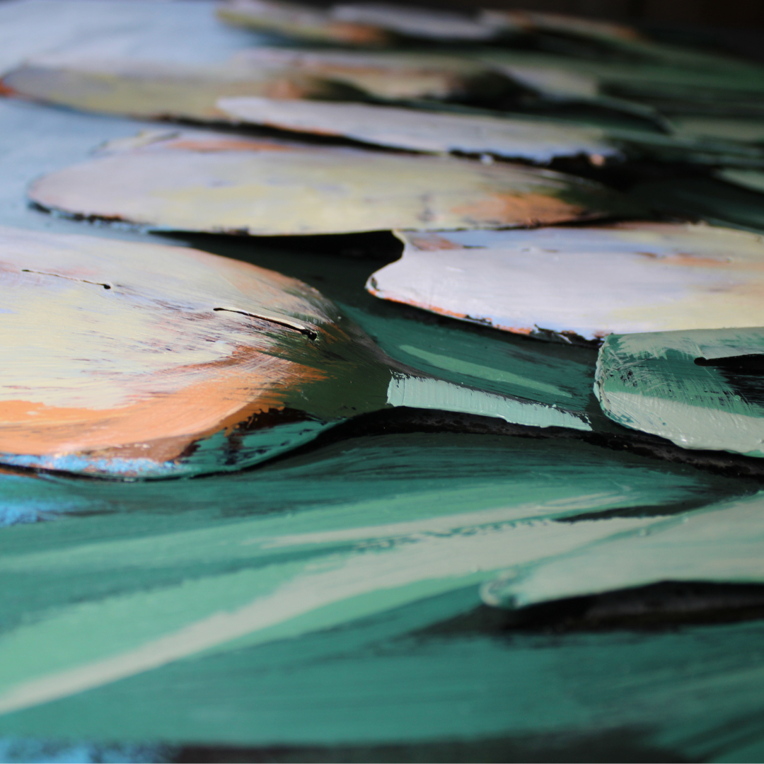 3D Schilderij Metaal - Tulpen – 60x80cm