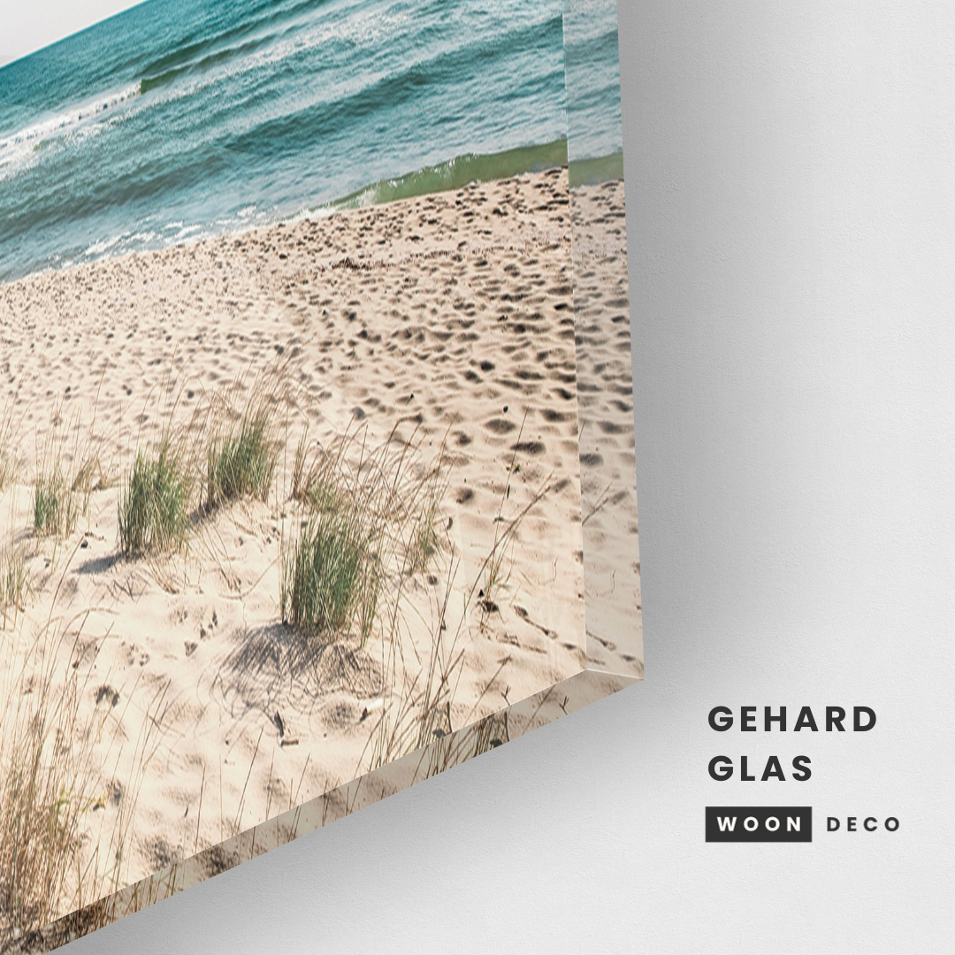 Glasschilderij - Zoutelande - 60x160cm