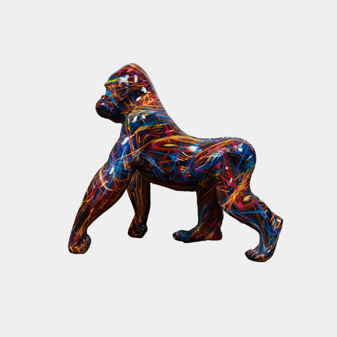 Gorilla - Polystone beeldje