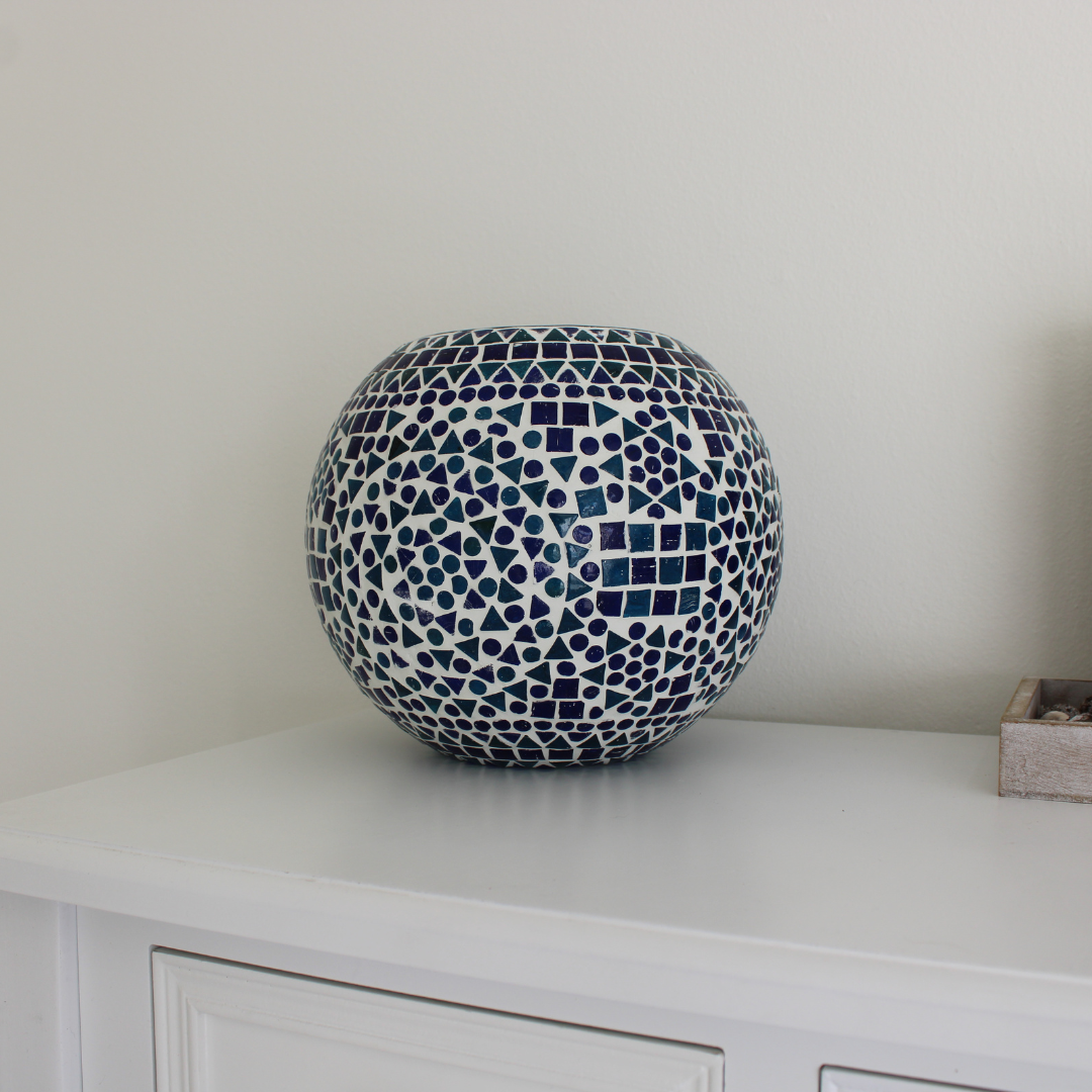 Tafellamp Bol Blauw