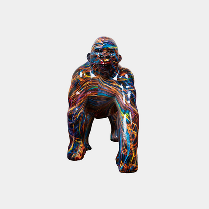 Gorilla - Polystone beeldje