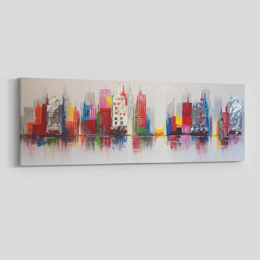 Rainbow skyline