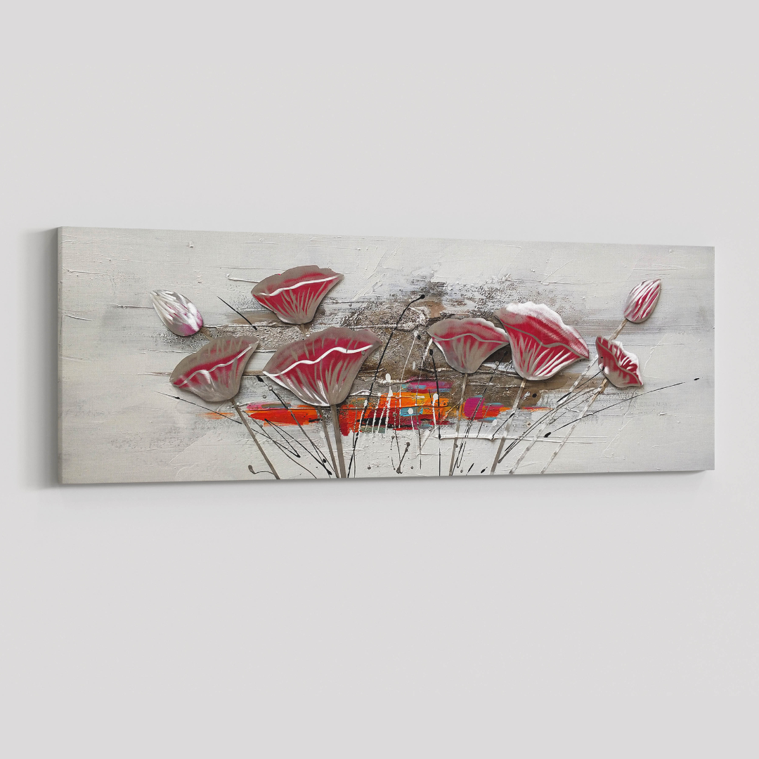 Flowers and splatters