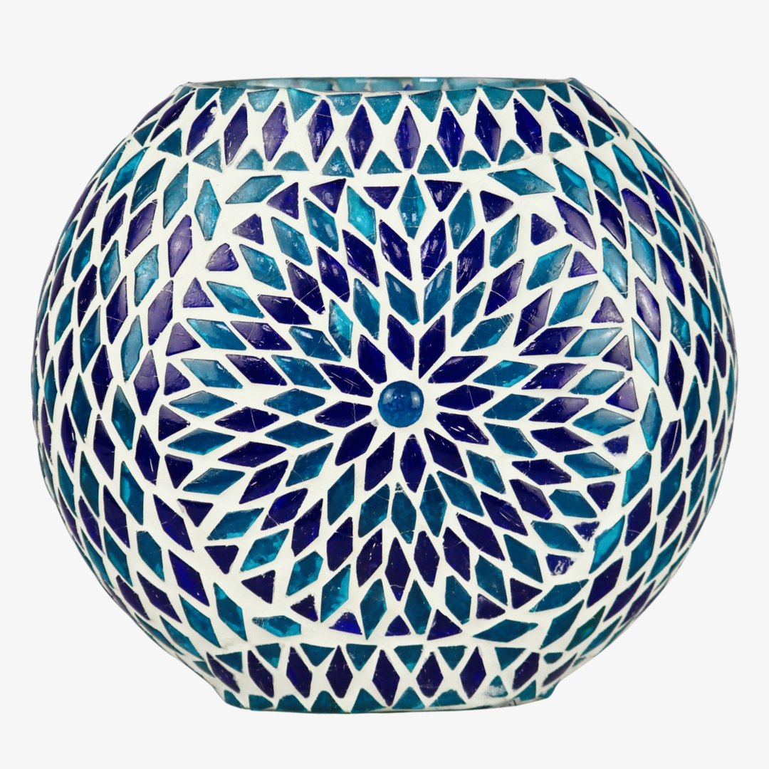 Tafellamp Ovaal Blauw