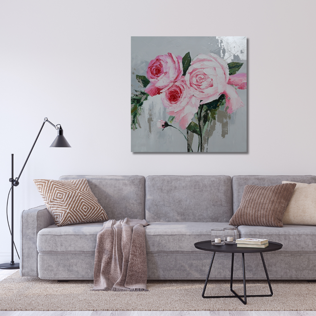 Enjoying the roses