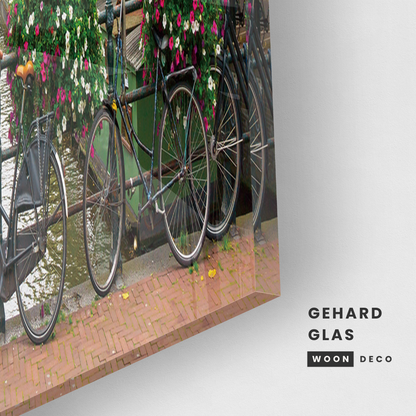 Glasschilderij - Grachten - 60x160cm