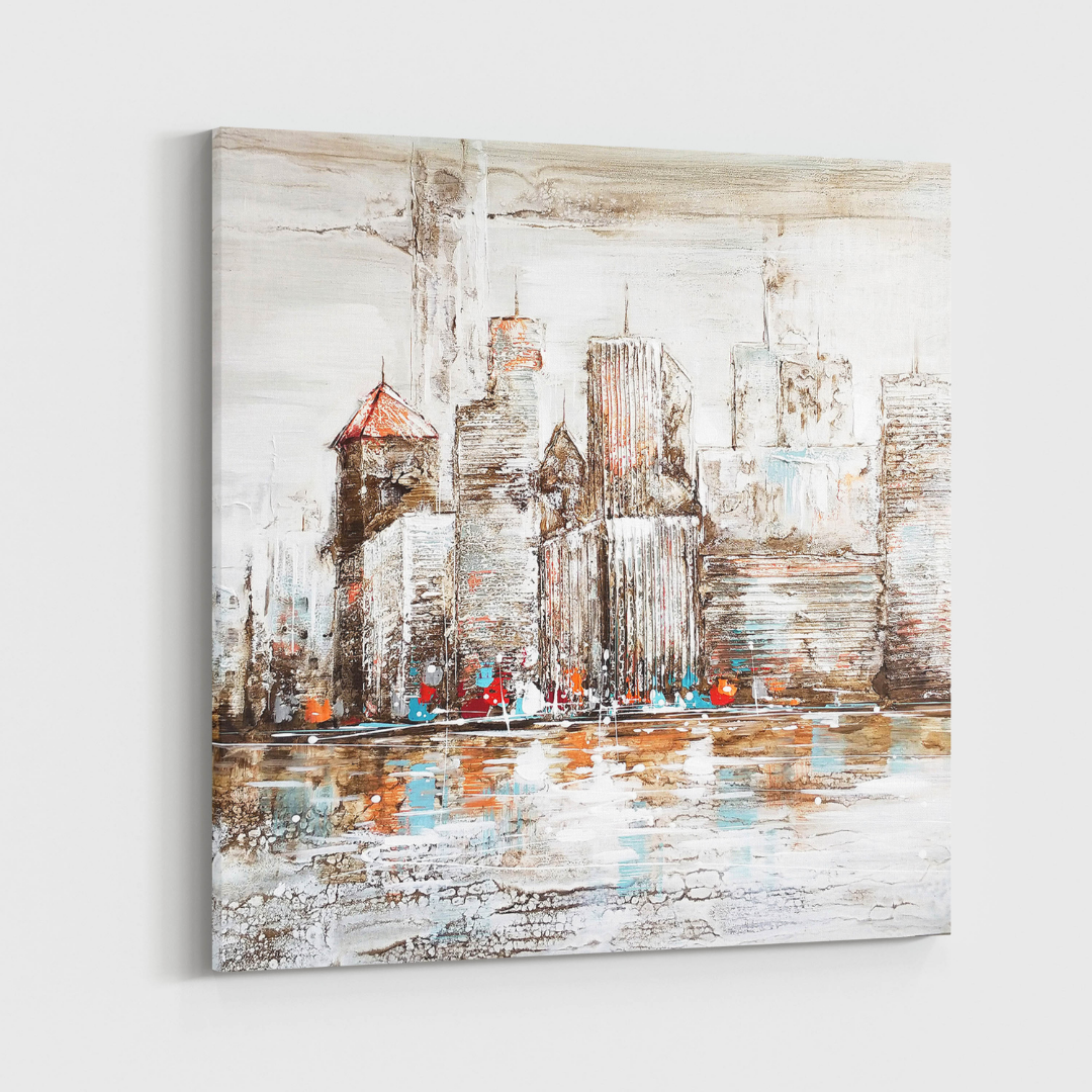 High rise in ruin