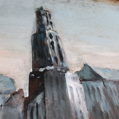 3D Schilderij Metaal - Utrecht – 120x80cm