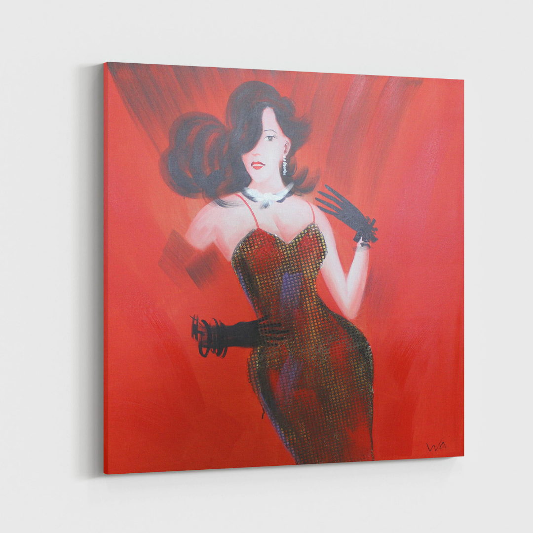 Red lady