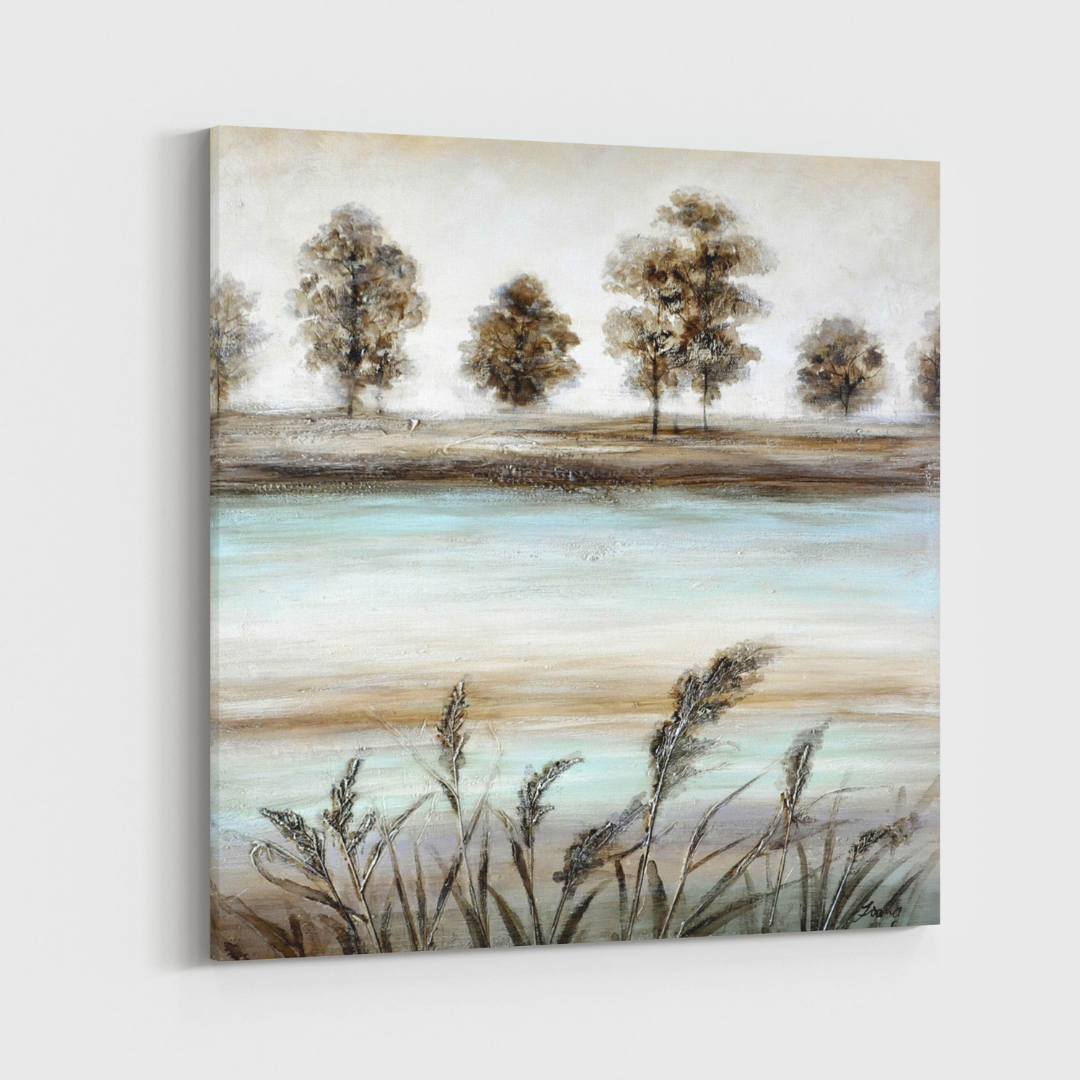 By the lake