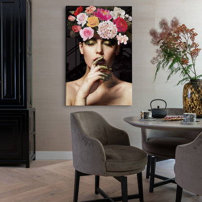 Glasschilderij - Dreaming - 80x120cm