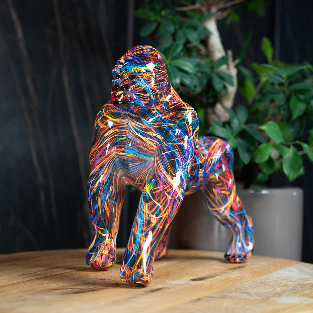Gorilla - Polystone beeldje