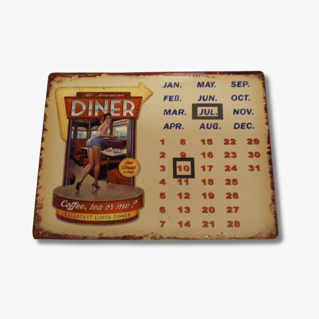 Diner kalender